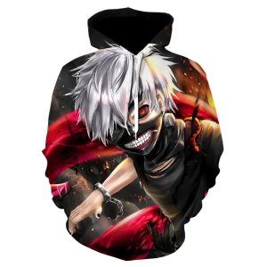 Pull Tokyo Ghoul Kaneki Regard XXXL
