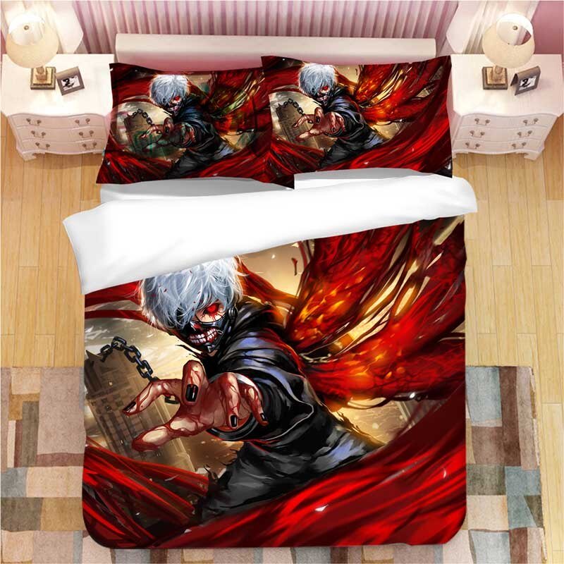Housse De Couette Tokyo Ghoul Kaneki Kagune 264x228cm