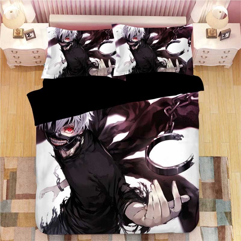 Housse De Couette Tokyo Ghoul Kaneki Menottes 264x228cm
