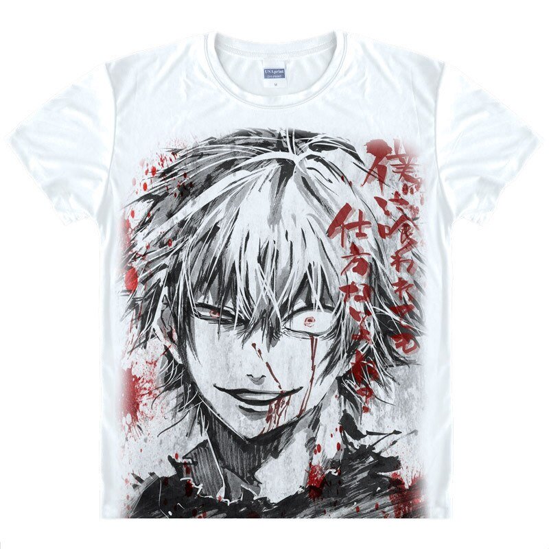 T-Shirt Tokyo Ghoul Blanc Kaneki XXL